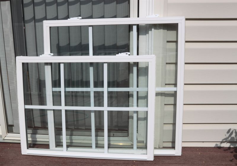 Modern Window Frame on a Residential Property